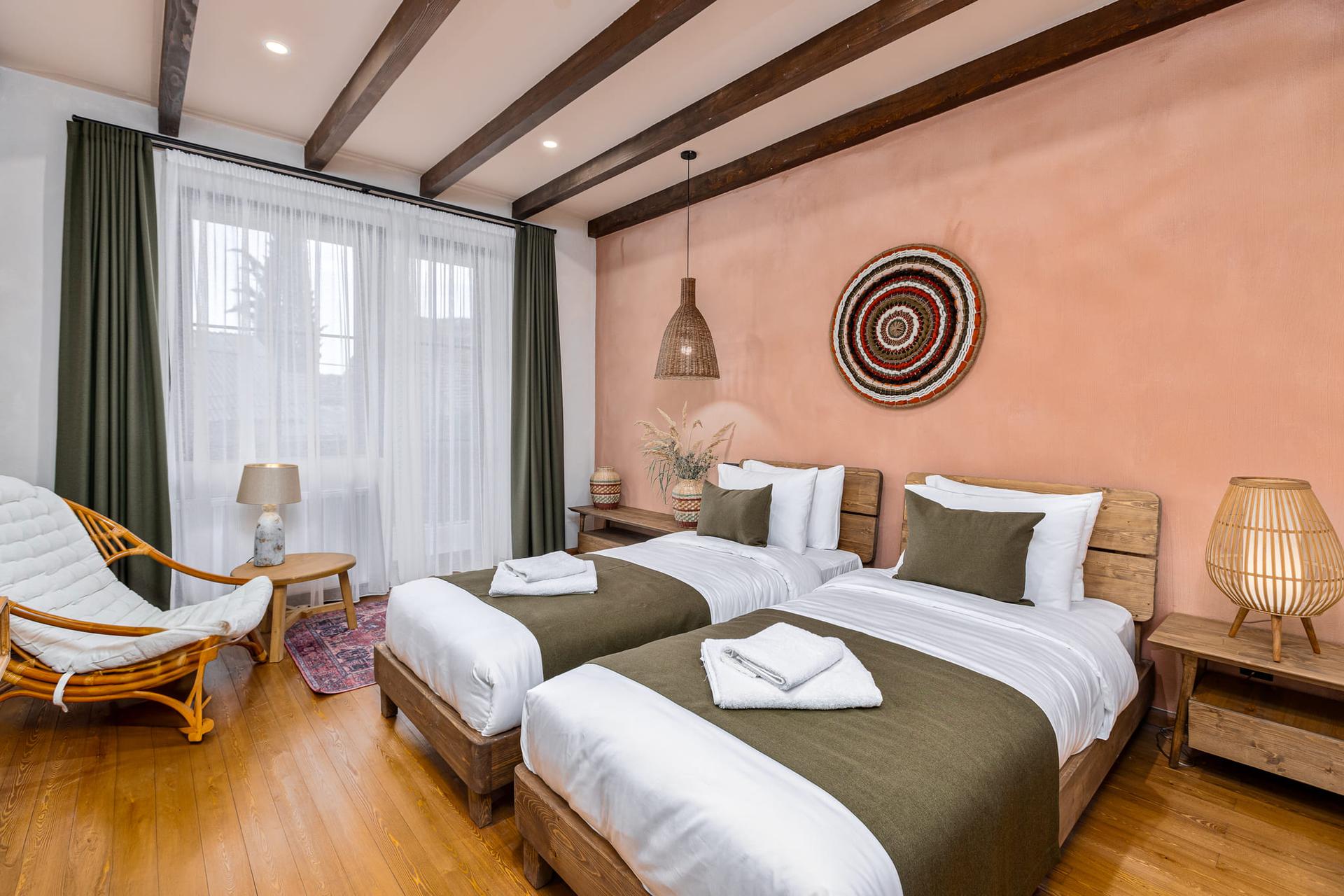 Accessible Twin Room with Balcony